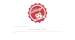 Desktop Screenshot of popupcottage.com